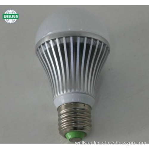 Cool color 6W E27 Led bulb light